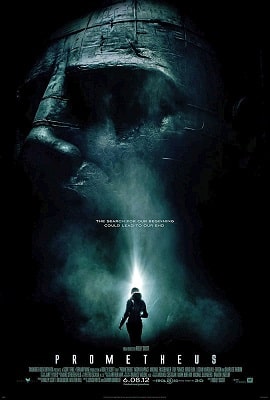 Sci-fi conspiracy thriller movies PROMETHEUS