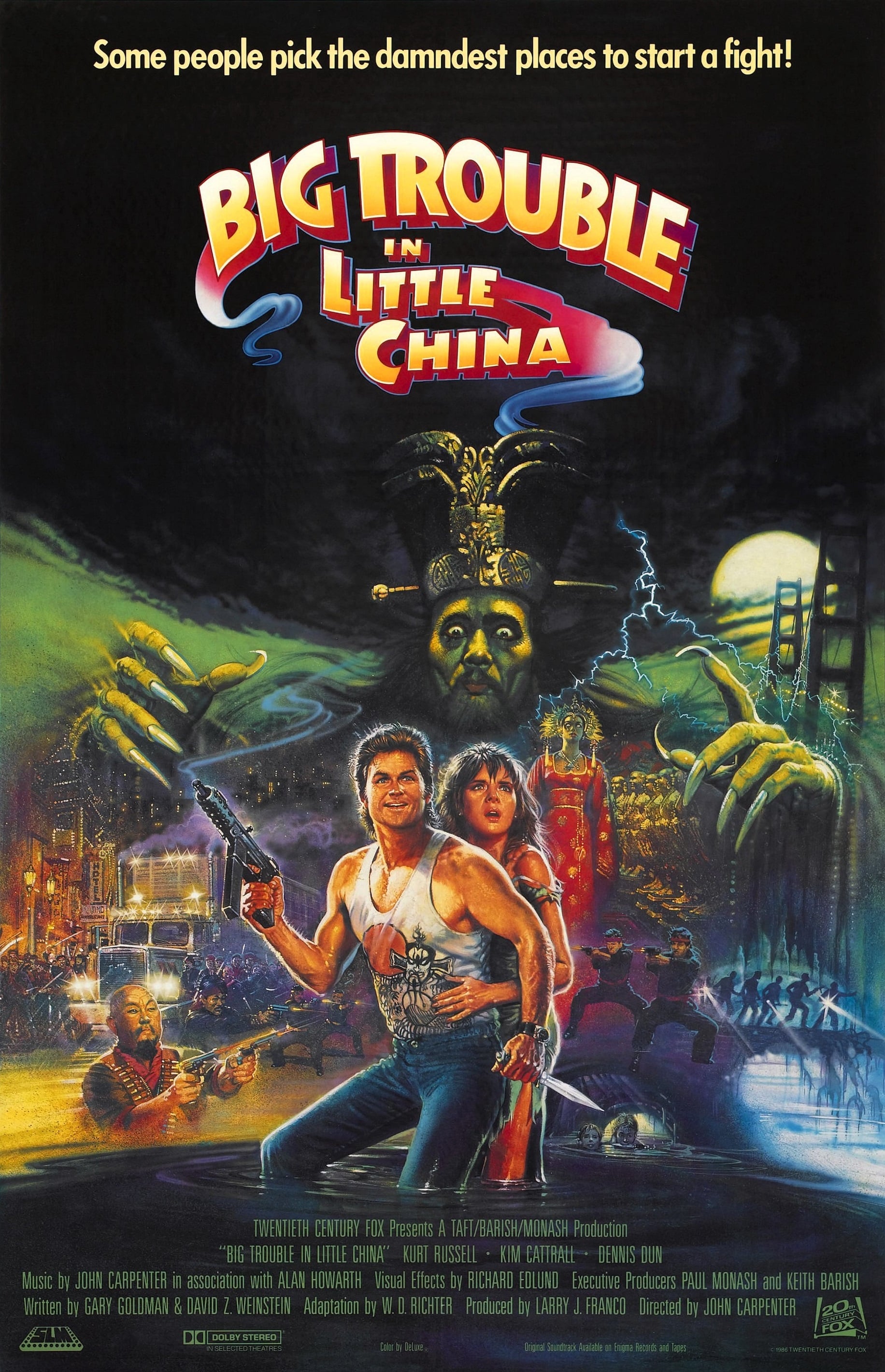 Best John Carpenter Movies BIG TROUBLE LITTLE CHINA