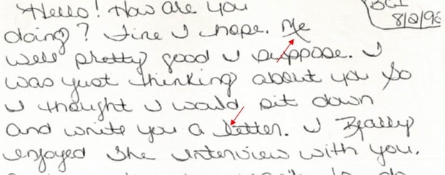 Killer Handwriting Killer Handwriting